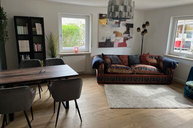 Landhaus Falkennest - Ferienwohnung Landhausidylle am Wasserfall, 70qm für max. 4 Pers.