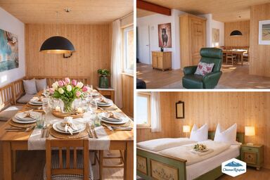 ChiemseeRefugium - Ferienwohnung Berg - Ferienwohnung Berg 90qm mit Balkon, max. 6 Personen