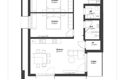 Urlaub im Denkmal - Top 4 - Apartment Benedikt