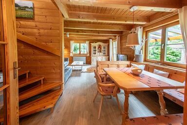 Ferienhaus im Feriendorf Reichenbach (B12) - Modernes Holzhaus mit gemütlicher Atmosphäre (B12)